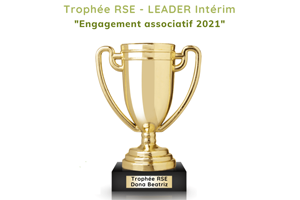 Trophée Leader Interim